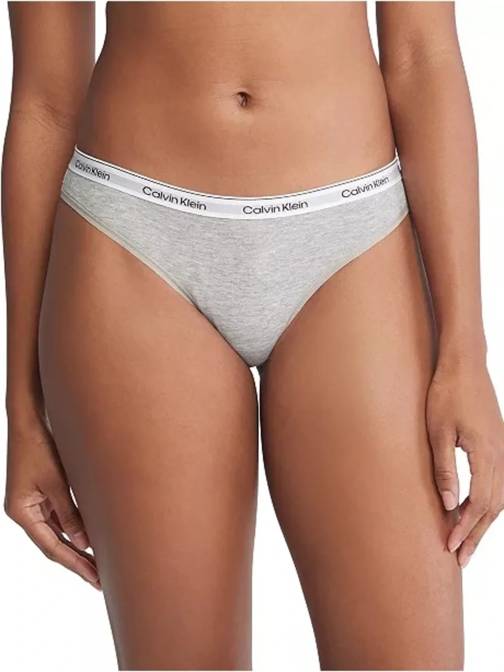 NWT Calvin Klein Girls 3-Pack Bikini Briefs in Black, White, Gray S